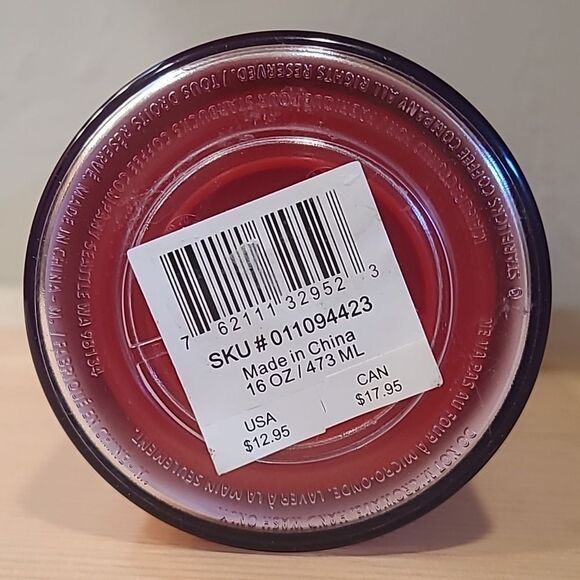 Starbucks 16 oz Red White Holiday Plants & Animals Twist Cap Insulated Tumbler - Picture 5 of 9